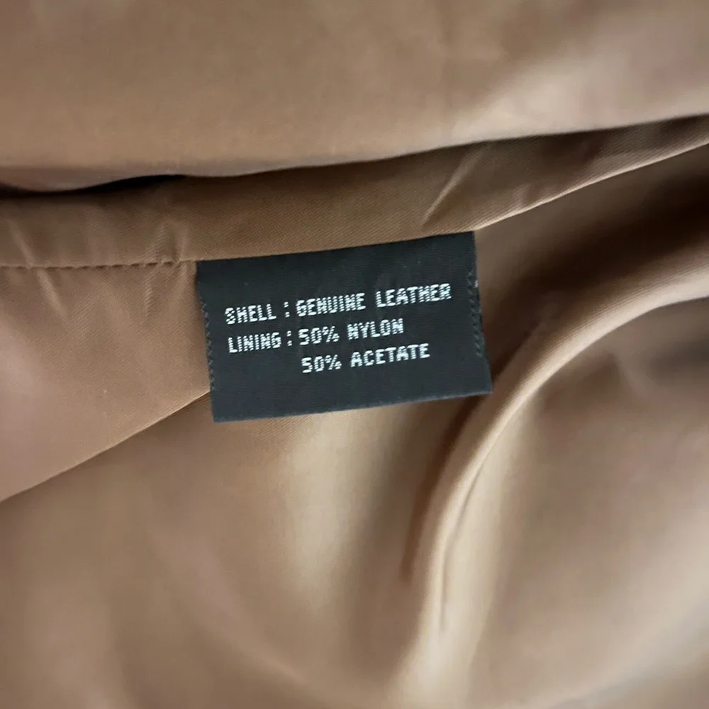 Vintage Guess Leather Jacket - Picture 6 of 7